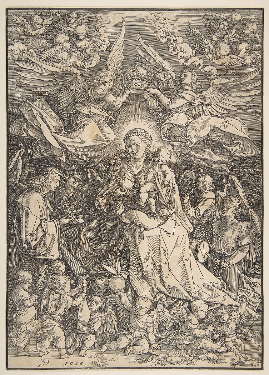 Albrecht Dürer | The Virgin Surrounded by Many Angels | The ...