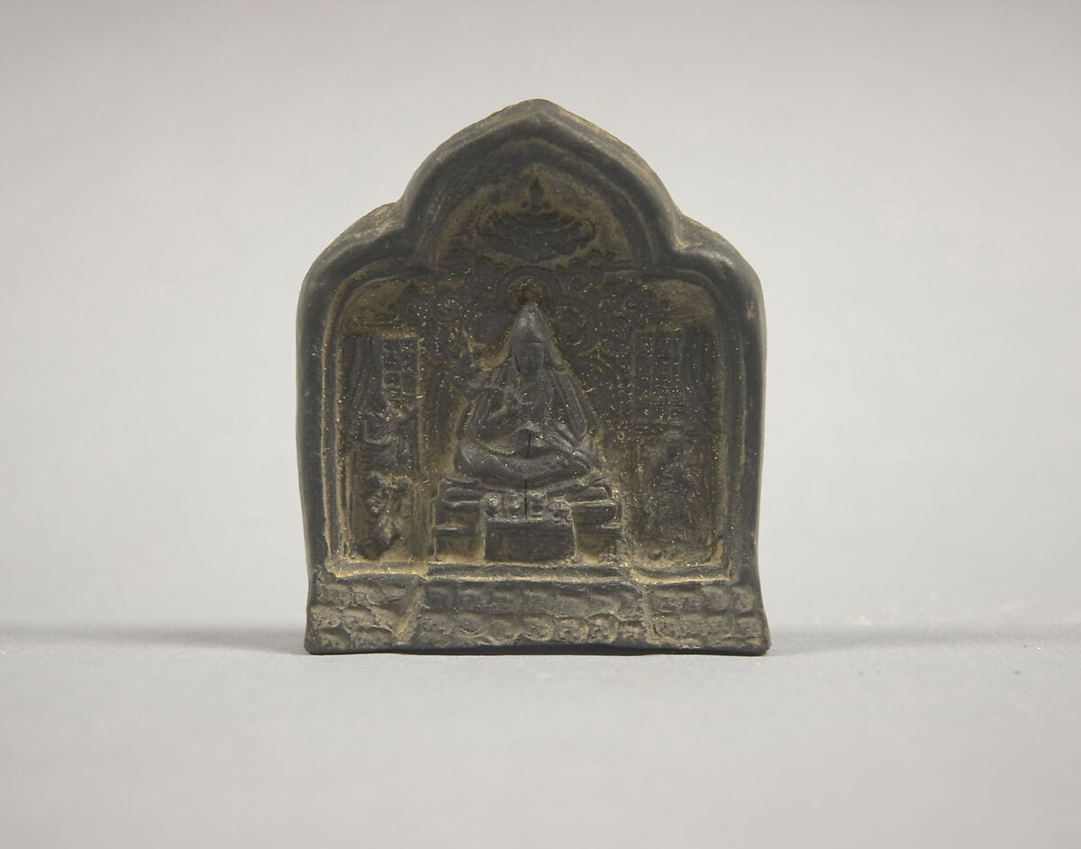 Votive Plaque, Clay, Tibet 