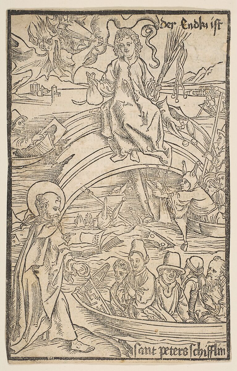 Ilustration from Sebastian Brandt, Das Narrenschriff, Albrecht Dürer (German, Nuremberg 1471–1528 Nuremberg), Woodcut 