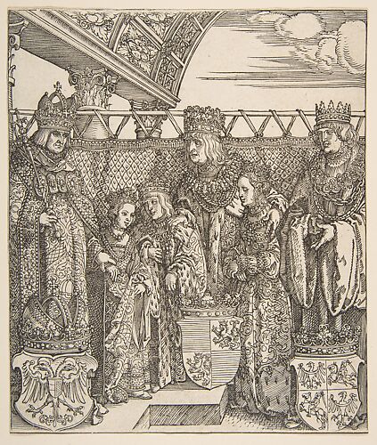 The Congress of Princes at Vienna, from the Triumphal Arch of Emperor Maximilian I
