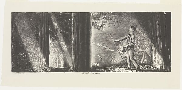 The Journey of Youth, George Bellows (American, Columbus, Ohio 1882–1925 New York), Lithograph
