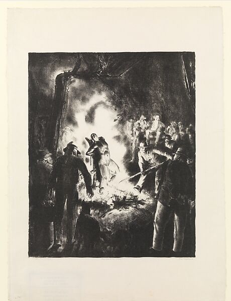 The Law is Too Slow, George Bellows (American, Columbus, Ohio 1882–1925 New York), Lithograph 