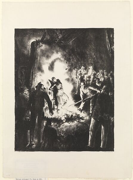 The Law is Too Slow, George Bellows (American, Columbus, Ohio 1882–1925 New York), Lithograph