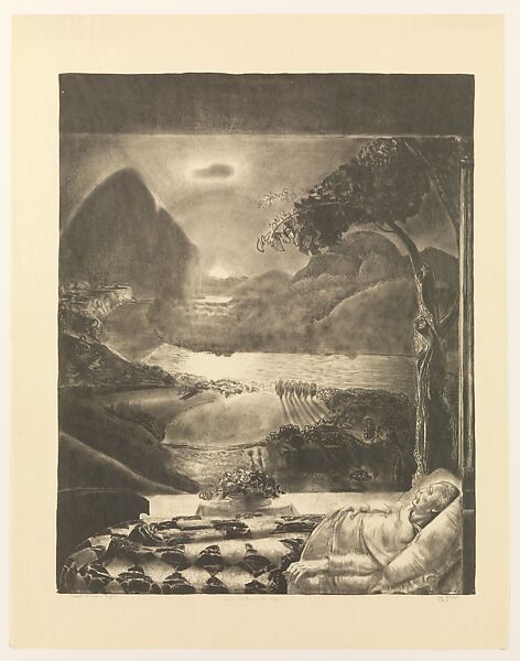 The Return to Life, George Bellows (American, Columbus, Ohio 1882–1925 New York), Lithograph 