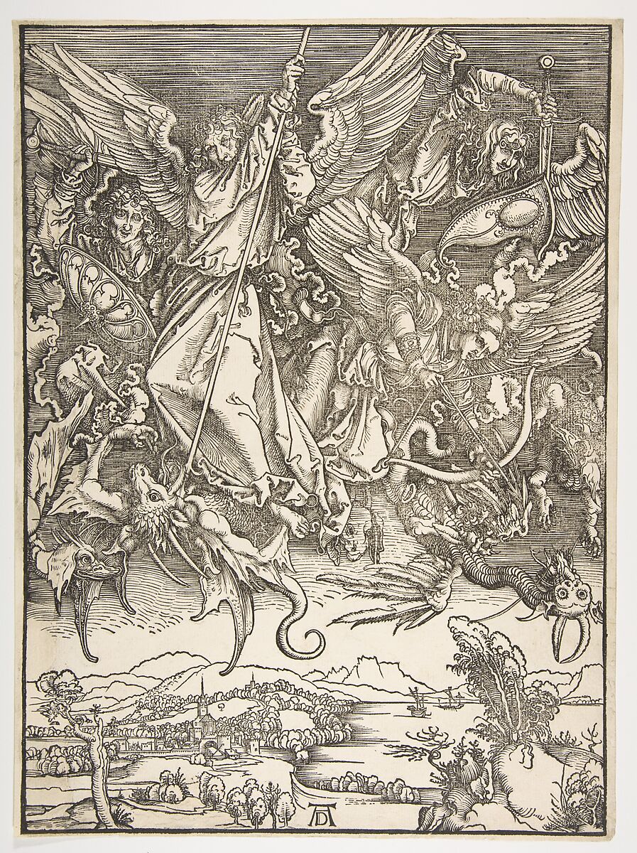 Albrecht Dürer | Saint Michael and the Dragon, from 