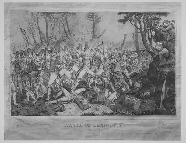 Battle of Lexington, April 19, 1775