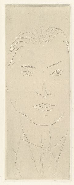 Olivarès, Henri Matisse (French, Le Cateau-Cambrésis 1869–1954 Nice), Etching on chine collé 