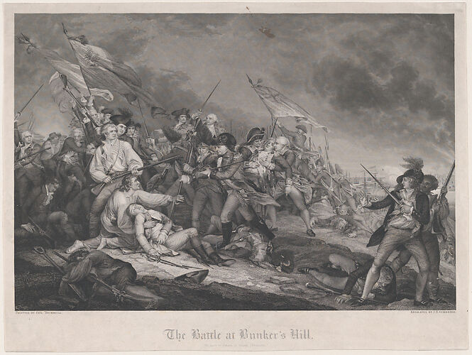 The Battle at Bunker's Hill (June 17, 1775)