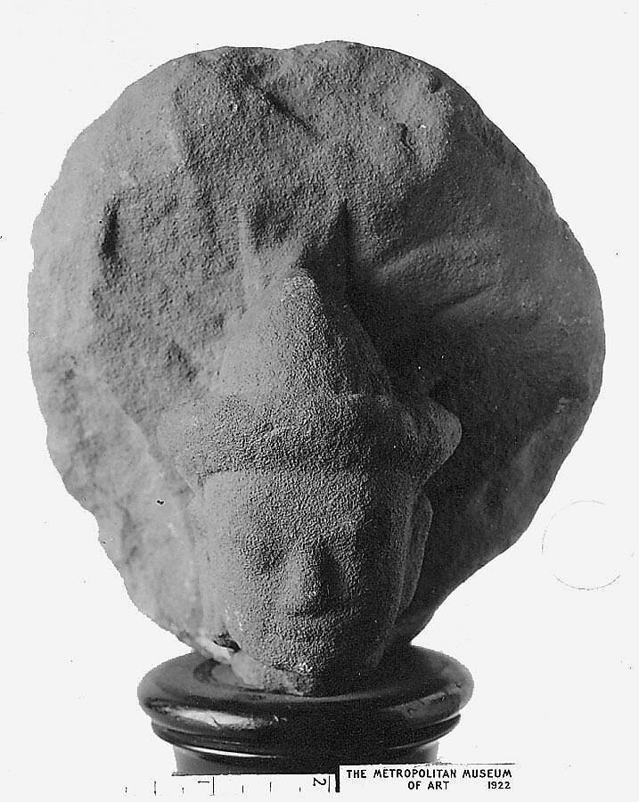 Head of a Buddha, Stone, Cambodia 