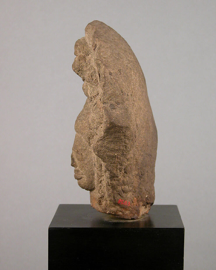 Head of a Buddha, Stone, Cambodia