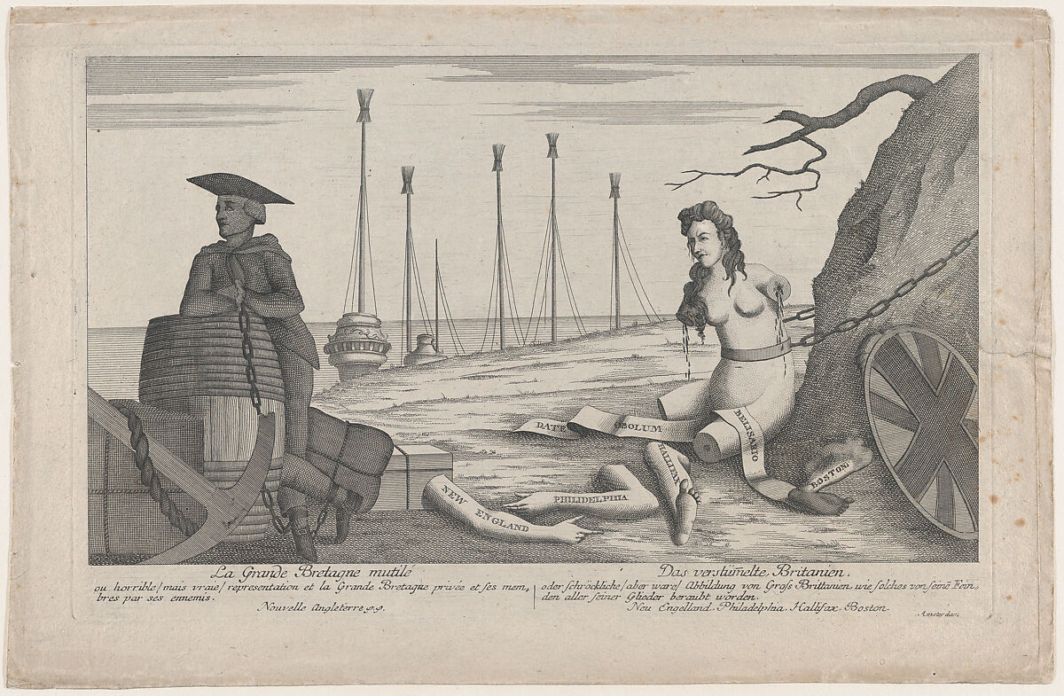 War of Posts, Thomas Colley (British, active 1778–83), Engraving 