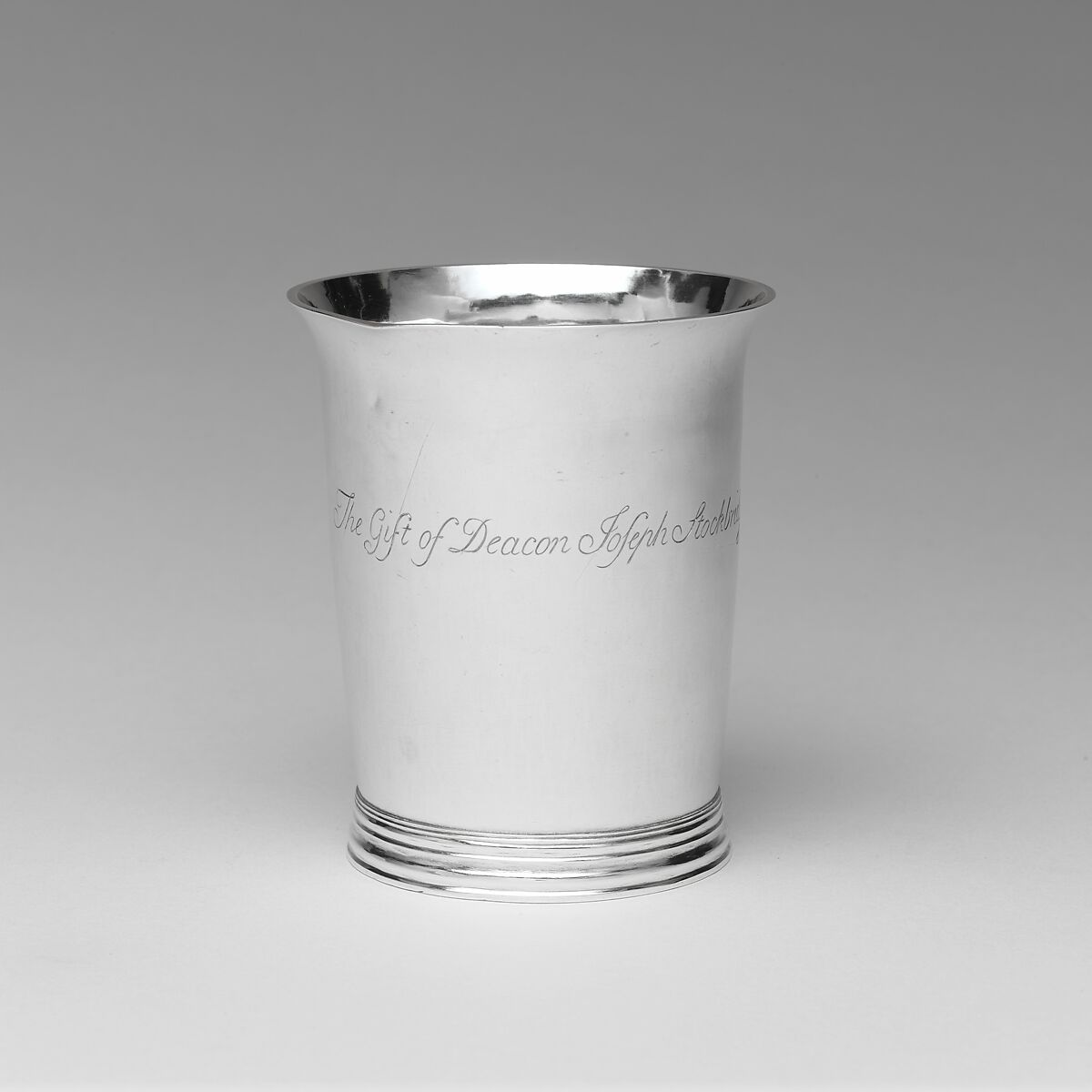 Beaker, Joseph Edwards Jr. (1737–1783), Silver, American 