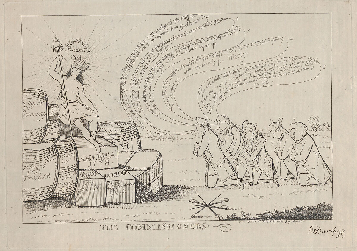 The Commissioners, Published London by Matthias Darly (British, ca. 1721–1780 London), Etching 
