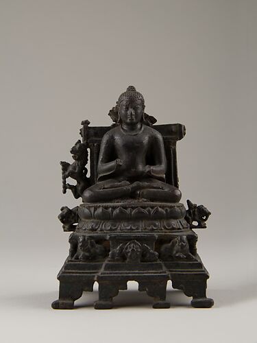 Enthroned Preaching Buddha