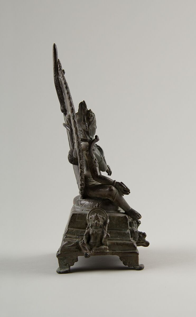 Shiva Seated with Uma (Umamaheshvara), Bronze, India (Bihar)