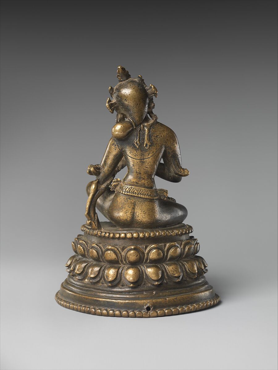 Tara, Bronze with silver inlay, India, Bihar
