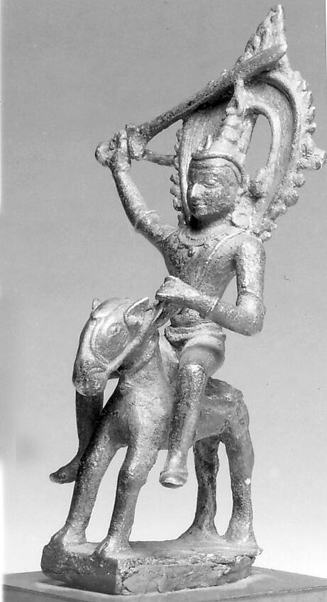 Kalki on Horseback, Bronze, Bangladesh 
