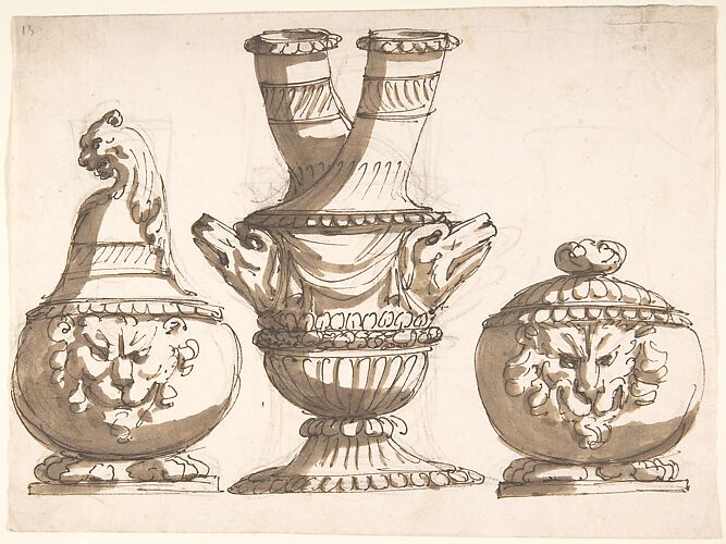 Three Ornamental Vessel Designs