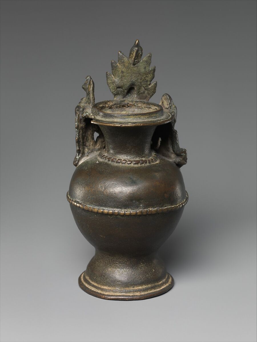 Ritual Ewer with Manasa, the Snake Goddess, Bronze, India (probably Bihar),