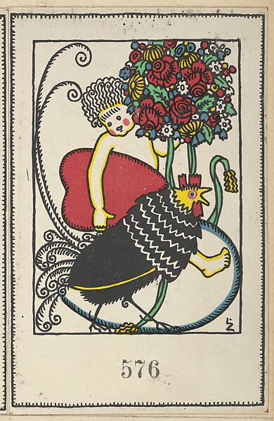 Easter Card, Anonymous, Austrian, Viennese, 20th century, Color lithograph 