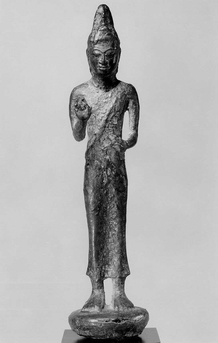 Standing Avalokiteshvara (the Bodhisattva of Infinite Compassion), Bronze, Thailand 