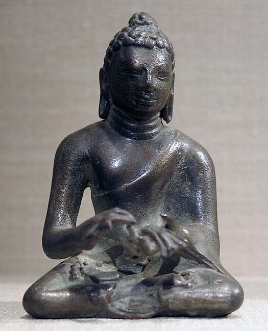 Seated Buddha, Bronze, Burma 