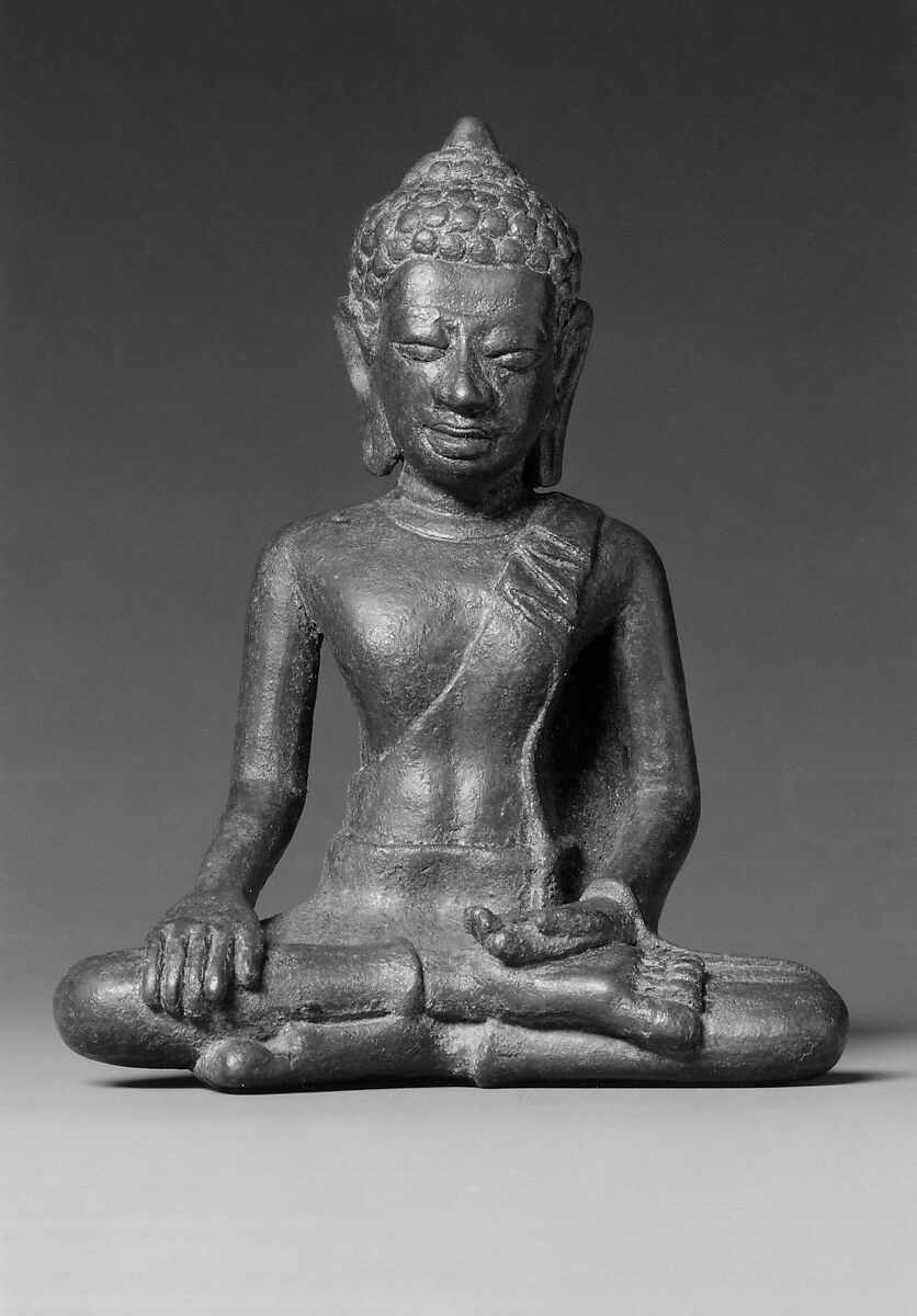 Seated Buddha, Bronze, Thailand 