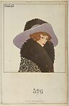 Hat Fashion, Mela Koehler (Austrian, Vienna 1885–1960 Stockholm), Color lithograph