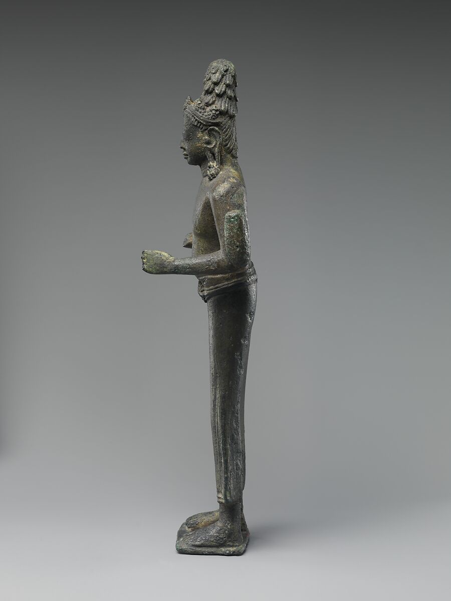 Four-Armed Avalokiteshvara, the Bodhisattva of Infinite Compassion, Bronze, Peninsular Thailand