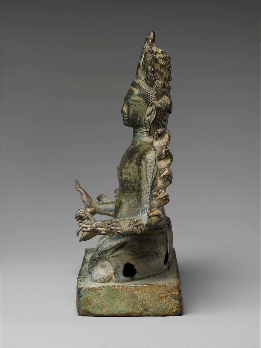 Eleven-Headed Avalokiteshvara, the Bodhisattva of Infinite Compassion, Bronze, Thailand