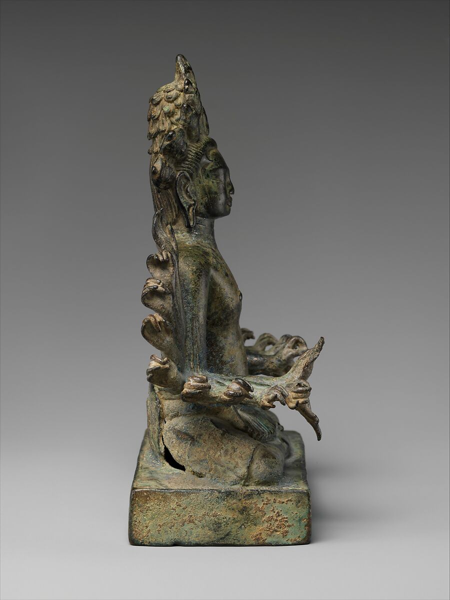 Eleven-Headed Avalokiteshvara, the Bodhisattva of Infinite Compassion, Bronze, Thailand