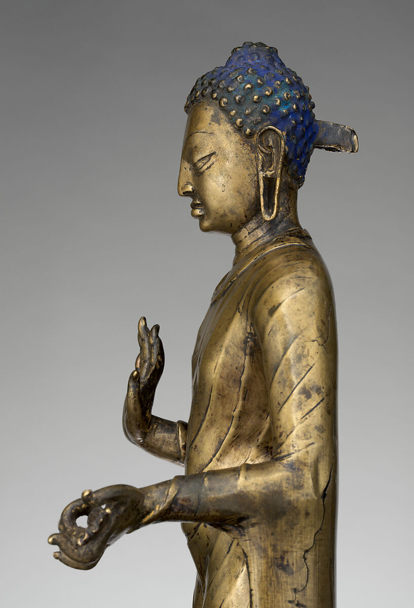 Buddha Offering Protection, Copper alloy, India (probably Bihar)
