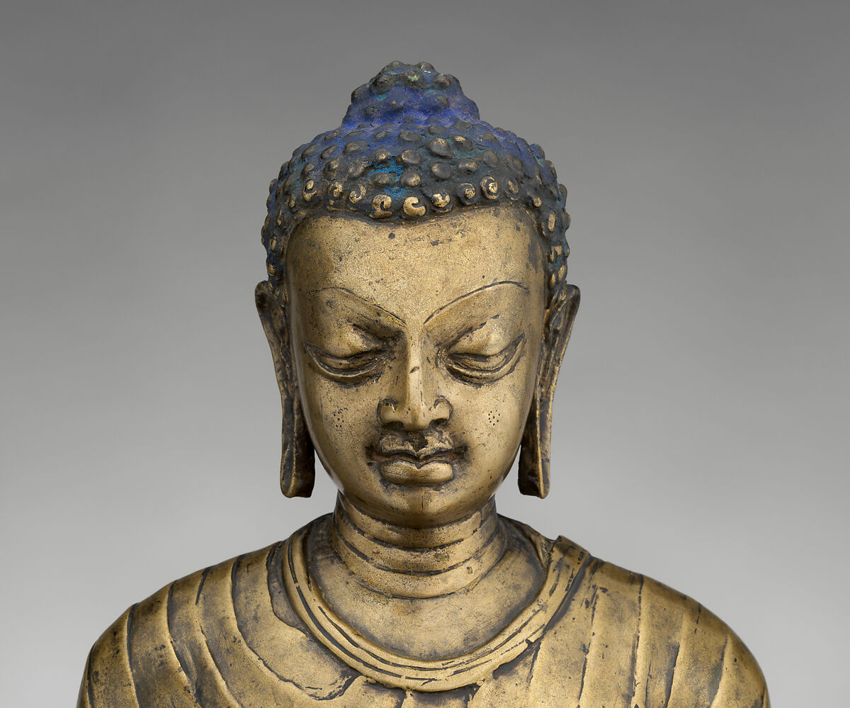 Buddha Offering Protection, Copper alloy, India (probably Bihar)