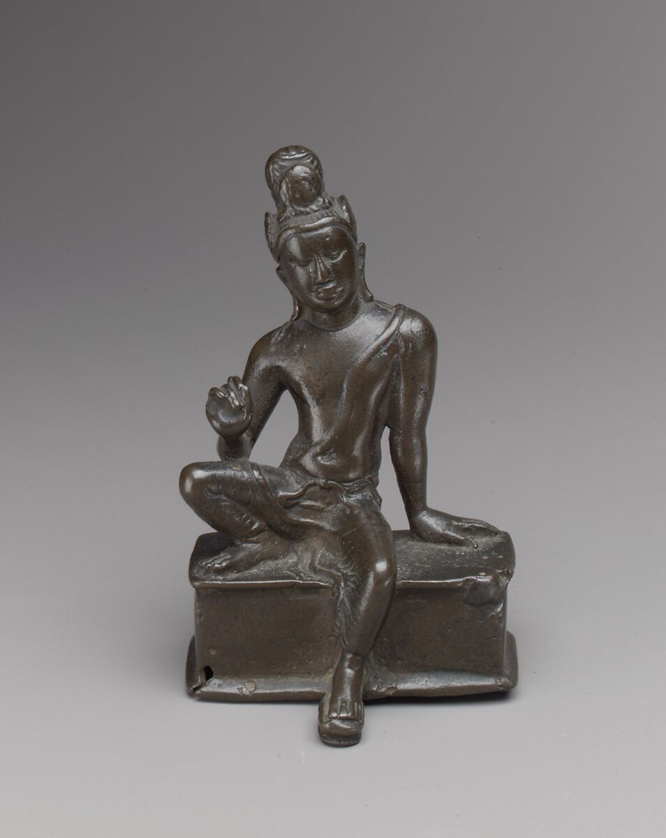 Avalokiteshvara, the Bodhisattva of Infinite Compassion, Bronze, Sri Lanka 