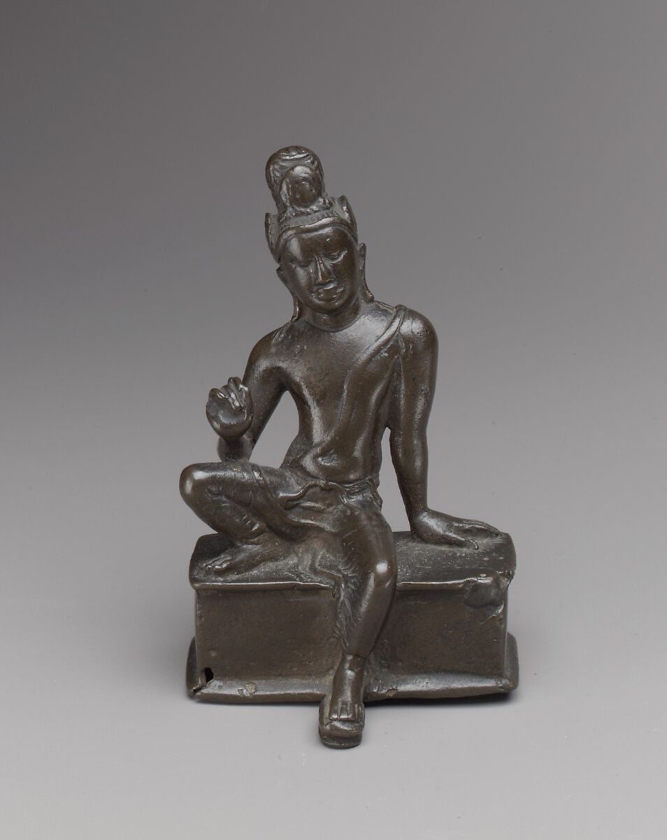 Avalokiteshvara, the Bodhisattva of Infinite Compassion, Bronze, Sri Lanka