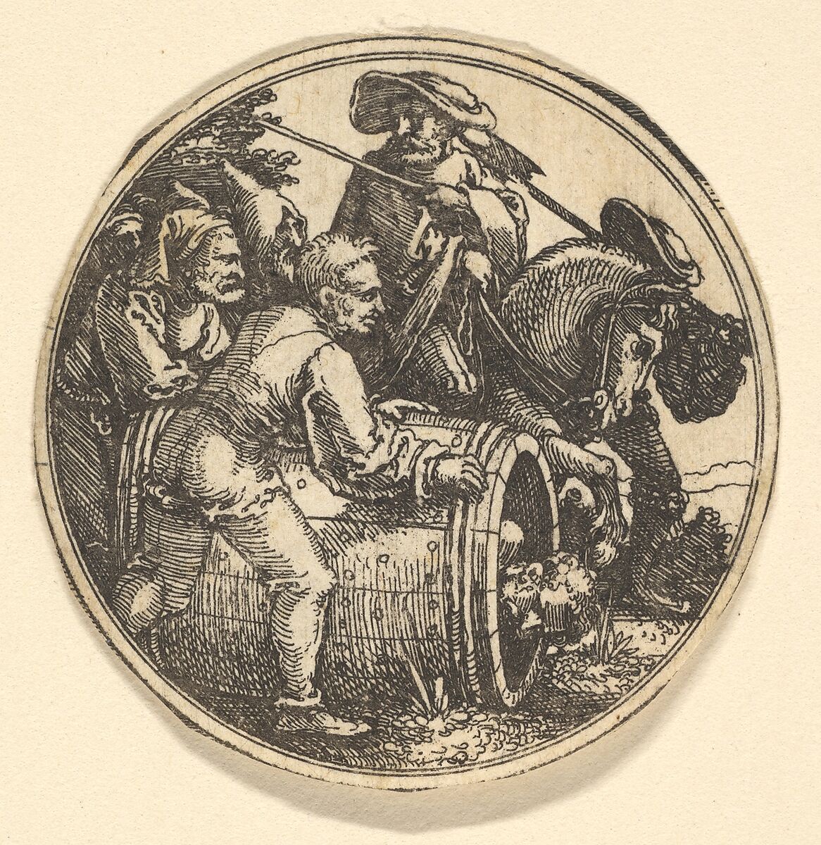 Regulus, Sebald Beham (German, Nuremberg 1500–1550 Frankfurt), Etching 