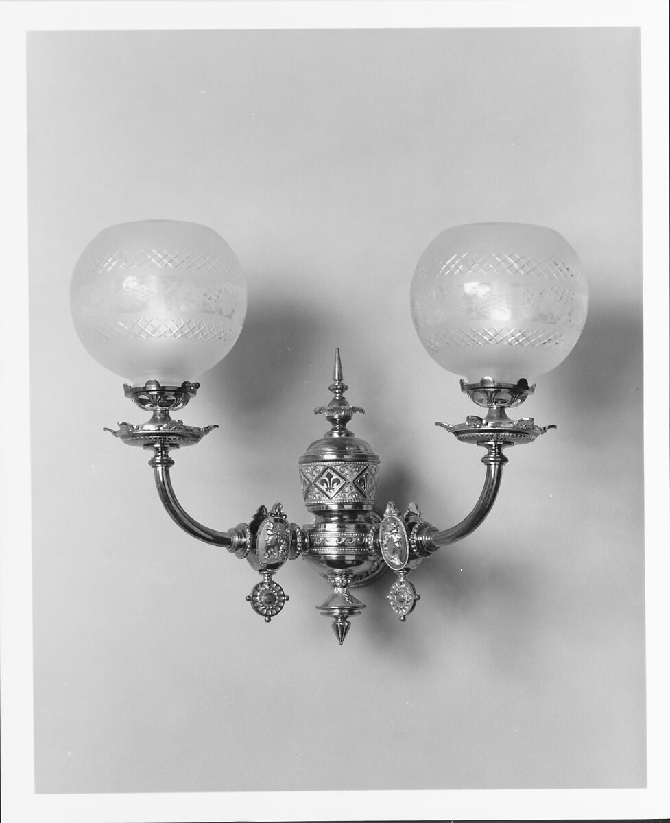 Sconce, Attributed to Mitchell, Vance &amp; Co. (New York), Brass 
