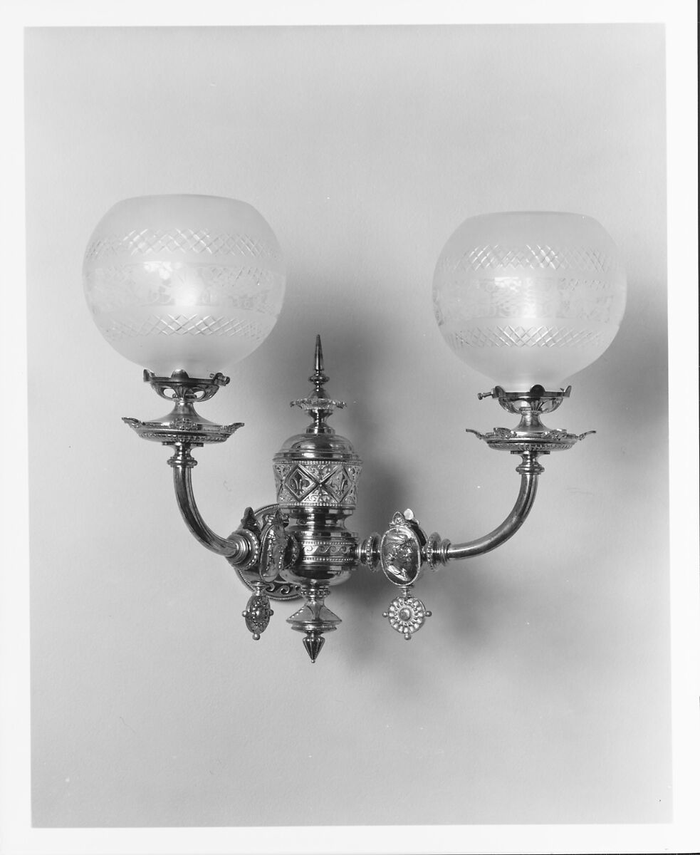 Sconce, Attributed to Mitchell, Vance &amp; Co. (New York), Brass 