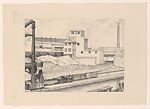Industrial Series, #1, 1928., Charles Sheeler (American, Philadelphia, Pennsylvania 1883–1965 Dobbs Ferry, New York), Lithograph 