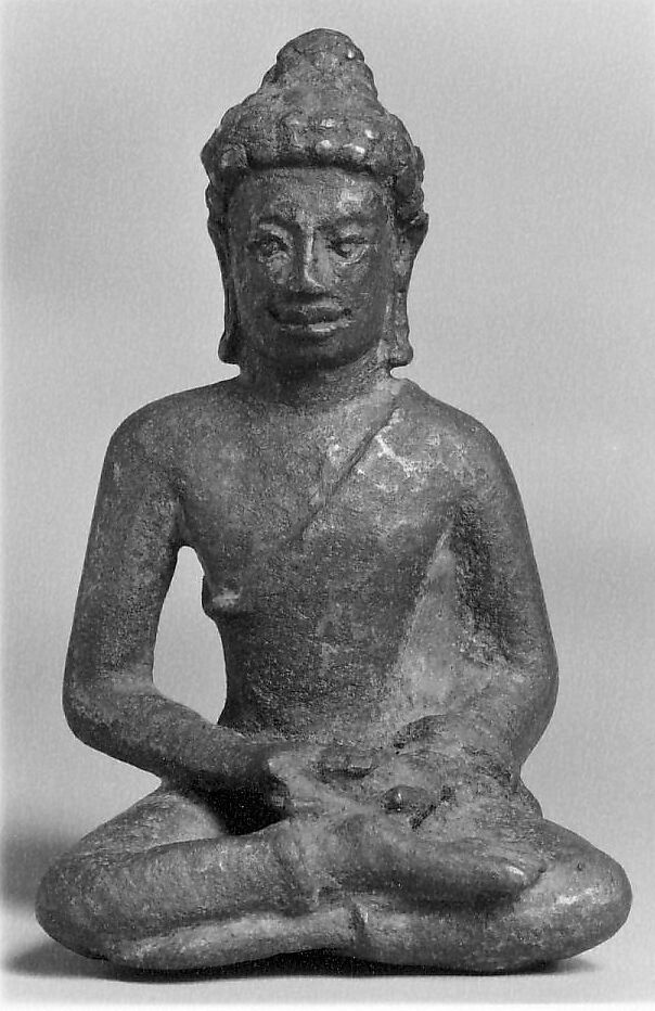 Seated Buddha, Bronze, Indonesia (Java) 