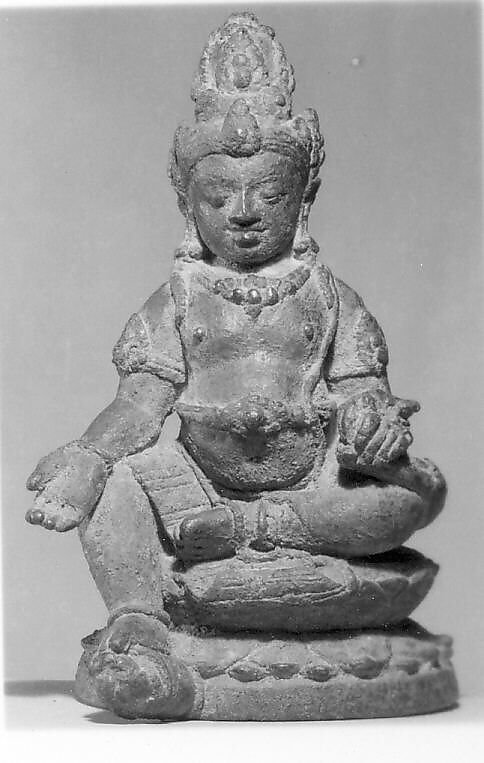 Seated Kuvera, Bronze, Indonesia (Java) 