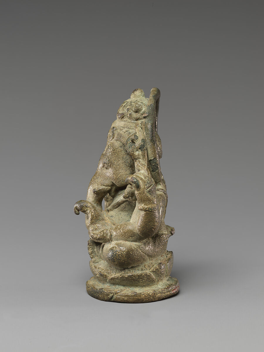 Seated Four-Armed Ganesha, Bronze, Indonesia, Java