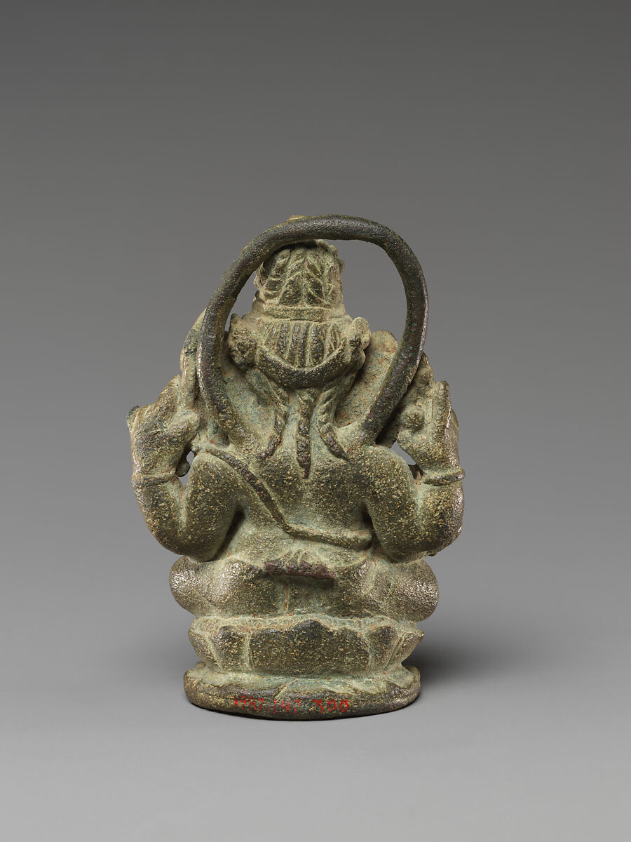Seated Four-Armed Ganesha, Bronze, Indonesia, Java