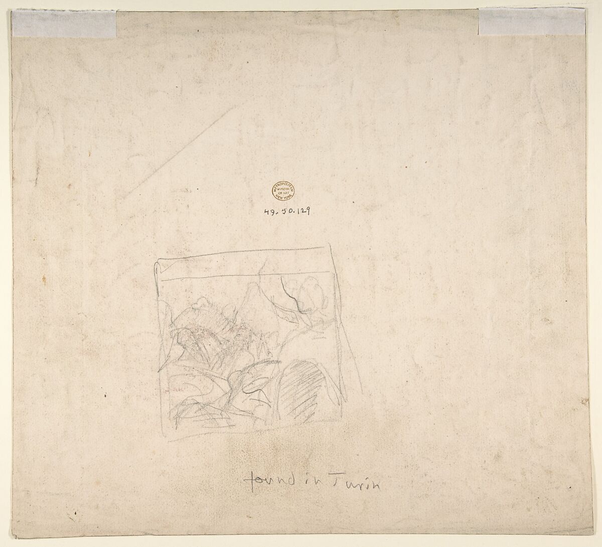 Interior of Opera Giudetta, Anonymous, Italian, 19th century, Ink and gray wash