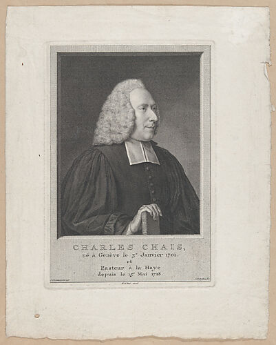 Portrait of Charles Chais