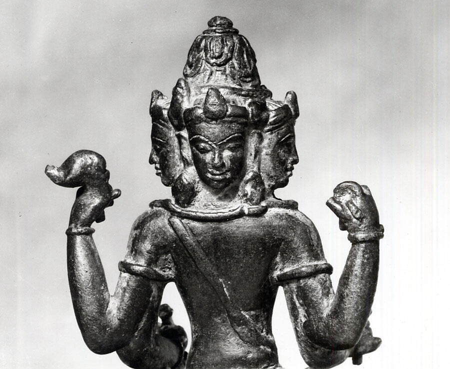 Seated Brahma, Bronze, Indonesia (Java)