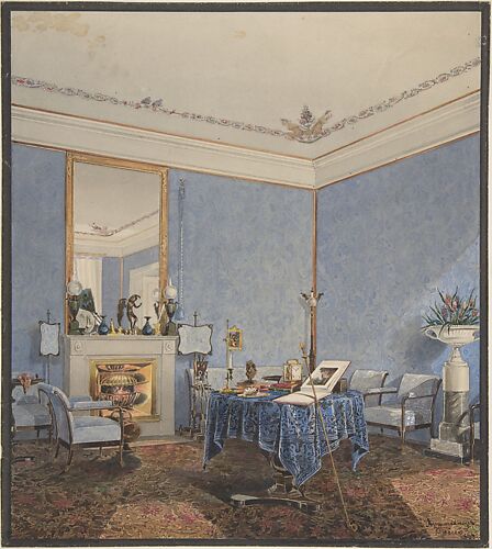Interior of a Drawing Room