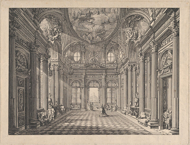 Interior of the Palazzo Spinola, Genoa