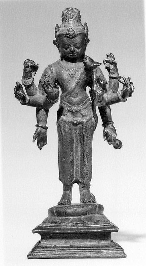 Eight-Armed Bodhisattva, Bronze, Indonesia (Java) 