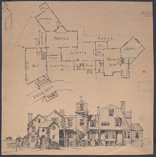 House Elevation and Plan